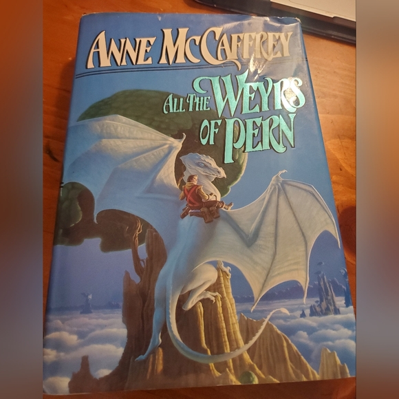 Anne McCaffrey All the Weyes of Pern , vintage book, 1991 fiction - Picture 15 of 15
